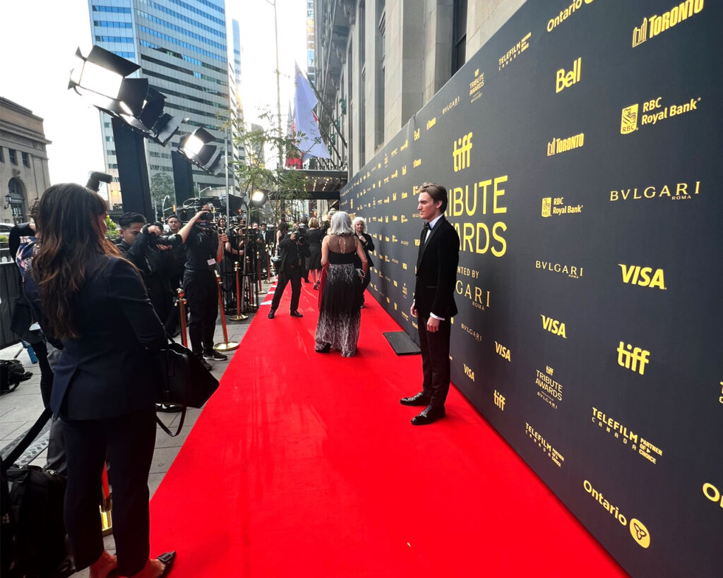 Rocco Metzger Attends Toronto International Film Festival 2023